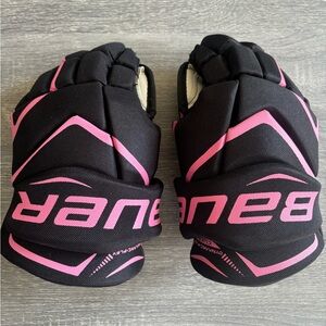 BAUER hockey gloves